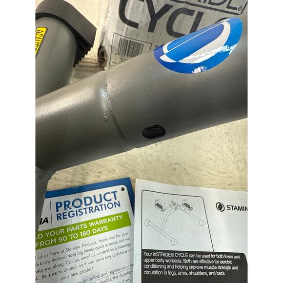 Stamina InStride Cycle Pedal Exerciser – Used, All Parts Included - Picture 5 of 6